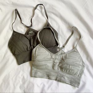 Seamless Sports Bra Set